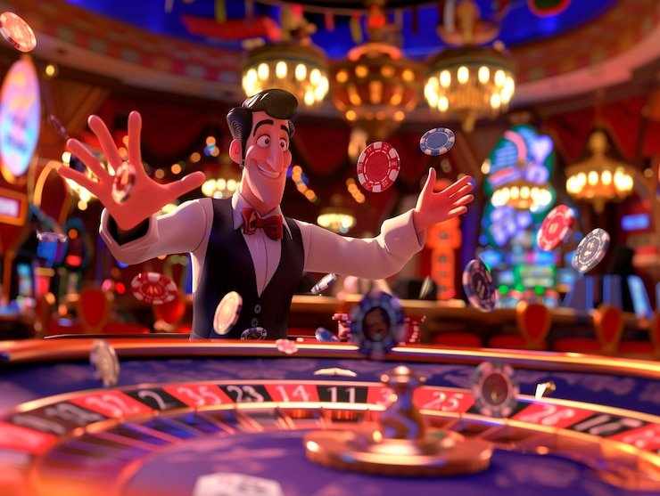 Layar permainan Hot Pot lol4d dengan dealer profesional dan streaming video real-time